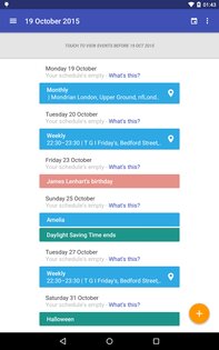 Today Calendar 4.0.7.3. Скриншот 9
