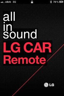 LG Car Remote. Скриншот 3