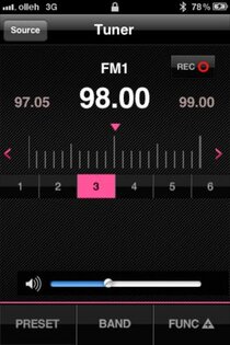 LG Car Remote. Скриншот 2
