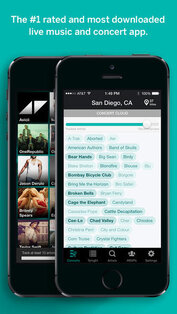 Bandsintown Concerts. Скриншот 1