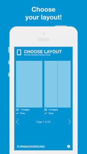 Flipabackground. Скриншот 1