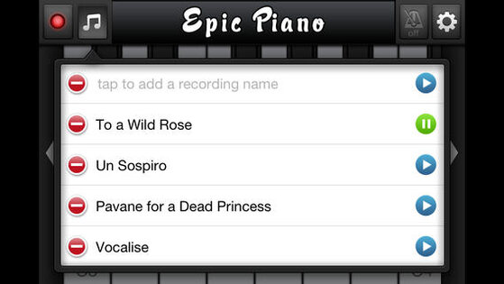 Epic Piano. Скриншот 3