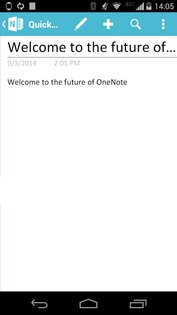 OneNote для Android Wear 1.0.3. Скриншот 3