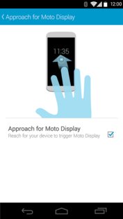 Действия и жесты Moto 08.17.04. Скриншот 3