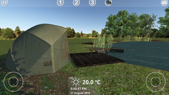 Carp Fishing Simulator 1.9.8.7. Скриншот 1
