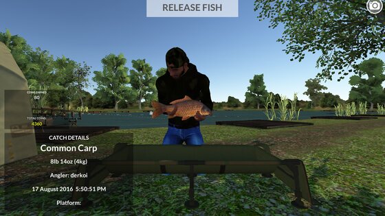 Carp Fishing Simulator 1.9.8.7. Скриншот 4