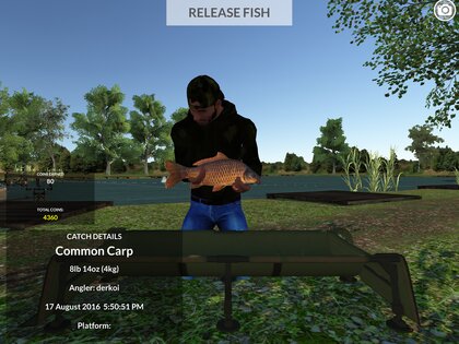 Carp Fishing Simulator 1.9.8.7. Скриншот 8