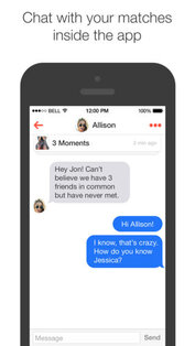 Tinder. Скриншот 2