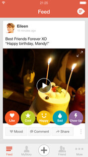 KakaoStory. Скриншот 2