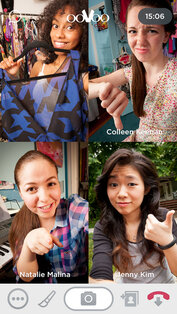 ooVoo Video Chat. Скриншот 1
