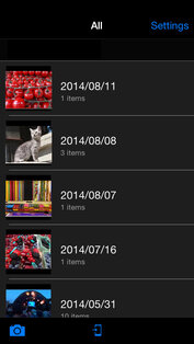 PlayMemories Mobile. Скриншот 2