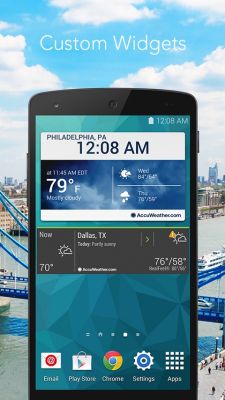 Погодные приложения для Android