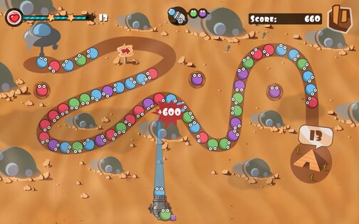 Bubble Blast Marbles 1.0.4. Скриншот 8