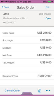SAP Retail Execution. Скриншот 2
