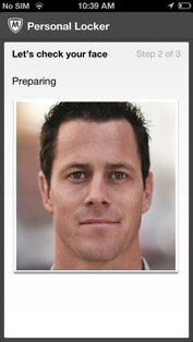 McAfee Personal Locker. Скриншот 1