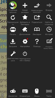 Puffin Web Browser. Скриншот 5