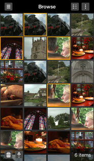 Content Browser Mobile. Скриншот 1