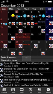 Jorte Calendar & Organizer. Скриншот 1