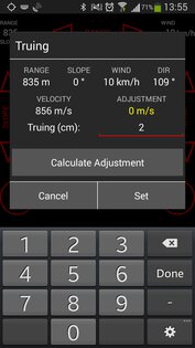Sniper Calculator 1.0.0.194. Скриншот 2