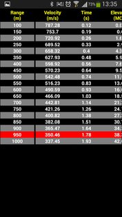 Sniper Calculator 1.0.0.194. Скриншот 6