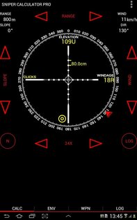 Sniper Calculator 1.0.0.194. Скриншот 9
