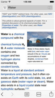 Wikipanion. Скриншот 1