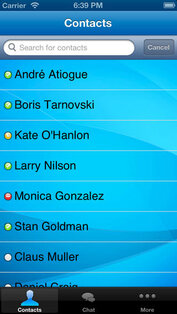 Brosix. Скриншот 2