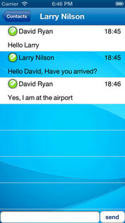 Brosix. Скриншот 3