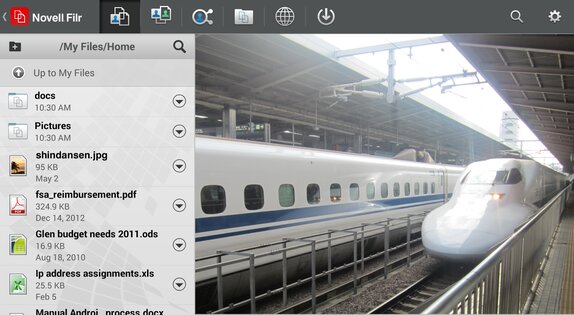 Micro Focus Filr 25.1.2.893. Скриншот 10