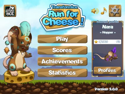 Run for Cheese FREE 2.1.3. Скриншот 6