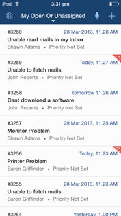 ServiceDesk Plus. Скриншот 2