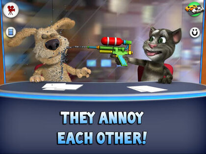 Talking Tom & Ben News. Скриншот 3