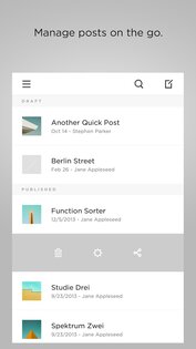 Squarespace Blog 1.4.0. Скриншот 1