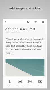 Squarespace Blog 1.4.0. Скриншот 2