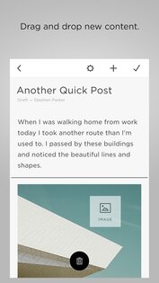Squarespace Blog 1.4.0. Скриншот 3