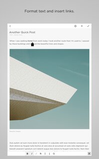 Squarespace Blog 1.4.0. Скриншот 9