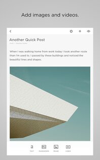 Squarespace Blog 1.4.0. Скриншот 12