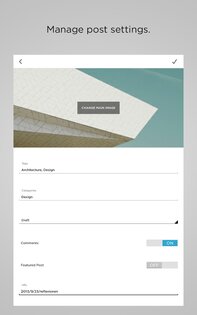 Squarespace Blog 1.4.0. Скриншот 15