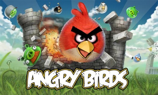 Angry Birds Free. Скриншот 1
