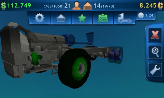 Truck Fix Simulator 2014 1.3. Скриншот 2