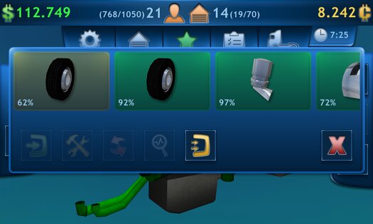 Truck Fix Simulator 2014 1.3. Скриншот 6