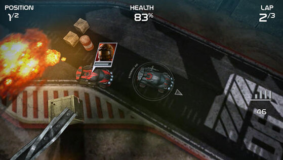 Death Rally. Скриншот 1