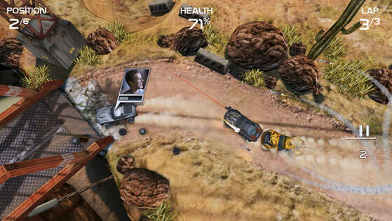 Death Rally. Скриншот 2