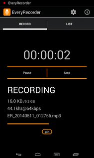 Every MP3 Recorder r004. Скриншот 3