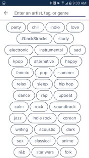 8tracks 4.0.9. Скриншот 6