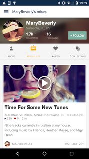 8tracks 4.0.9. Скриншот 7