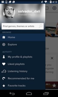 8tracks 4.0.9. Скриншот 8