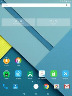 KK Launcher 7.2. Скриншот 1