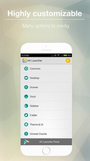KK Launcher 7.2. Скриншот 8