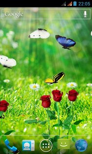 Летний сад Живые Обои 1.8. Скриншот 3